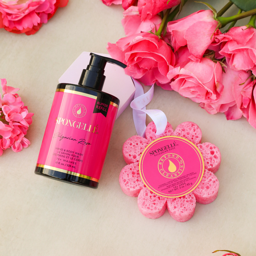 Bulgarian Rose Wild Flower & Body Wash Refill Set